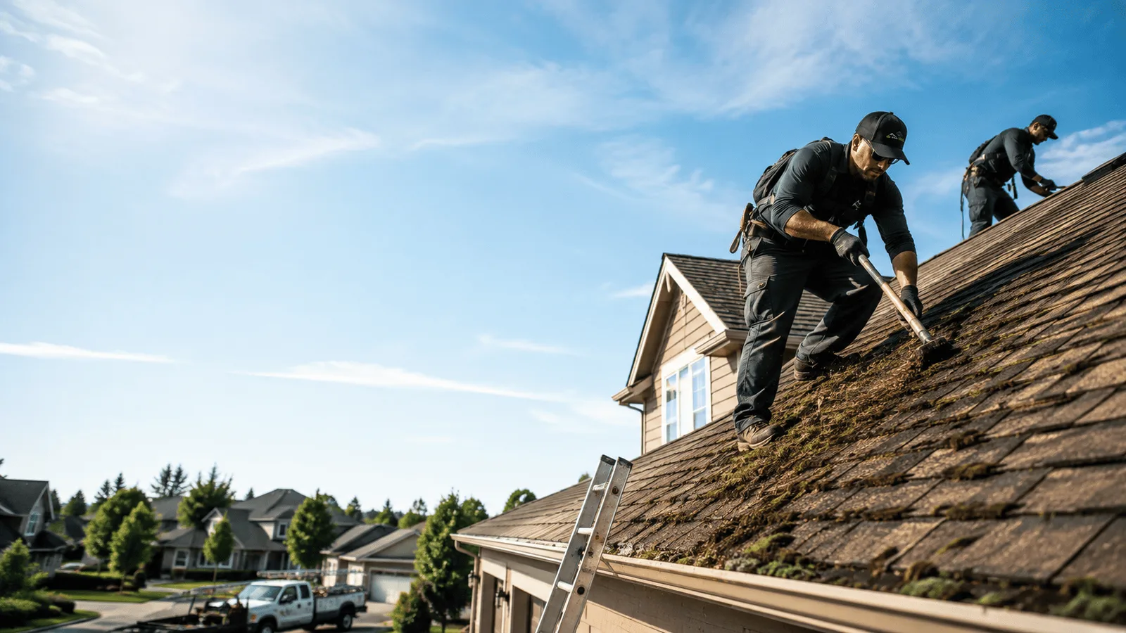 Roof Moss Removal in Engadine, MI near me